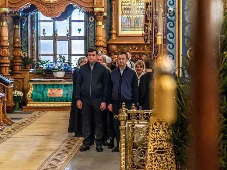 При участии митрополита Лискинского прошло рождественское богослужение