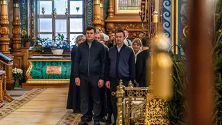 При участии митрополита Лискинского прошло рождественское богослужение