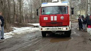 В Воронежской области ночью загорелась фура