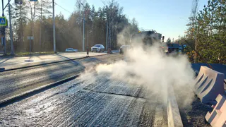 В Воронеже завершается благоустройство дороги от развязки Минская-Остужева до кольца Брусилова-Димитрова
