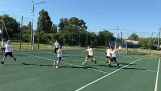 В селе Лискинского района открыли спортплощадку