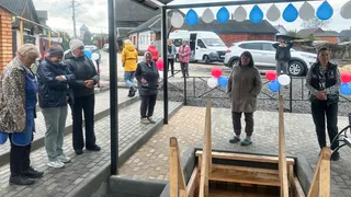 В Лискинском районе общественники благоустроили Пасечный колодец в поселке