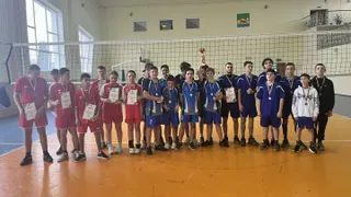 В Лискинском районе прошла школьная спартакиада по волейболу 