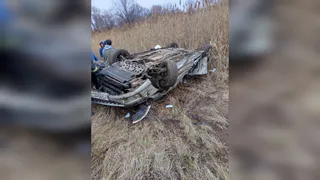 В Воронежской области молодой водитель вылетел в кювет и погиб на месте