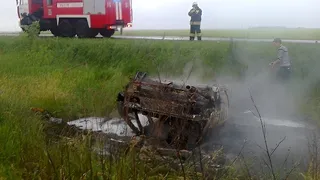 В Воронежской области «Daewoo Nexia» съехала в кювет