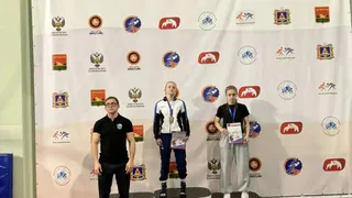 Лискинская спортсменка Полина Руссу победила на первенстве ЦФО по вольной борьбе