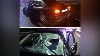 В Воронежской области пьяный водитель BMW убил пешехода, протаранив два авто