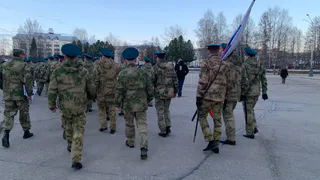 В Лисках сотрудники Росгвардии провели профориентационную встречу со студентами колледжа