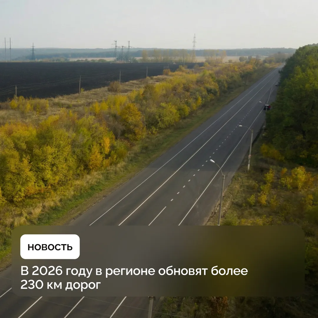В Воронежской области на ремонт семи дорог в пяти районах выделили 450 миллионов рублей