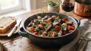 Беру 700 г свинины и много овощей: делаю сербскую мучкалицу — мясо получается нежнейшим и невероятно сочным