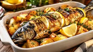 Беру скумбрию и запекаю «Чудо-рыбку»: вкуснющая, ароматная и нарядная, как на праздник