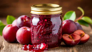Варенье из сливы пятиминутка — яркое, густое, ароматное: сохранит вкус лета в каждой банке
