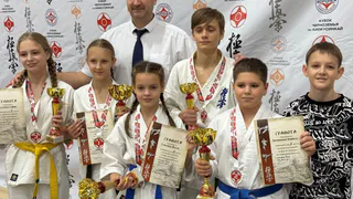 Лискинские каратисты блистательно выступили на "Кубке Черноземья", завоевав 7 медалей