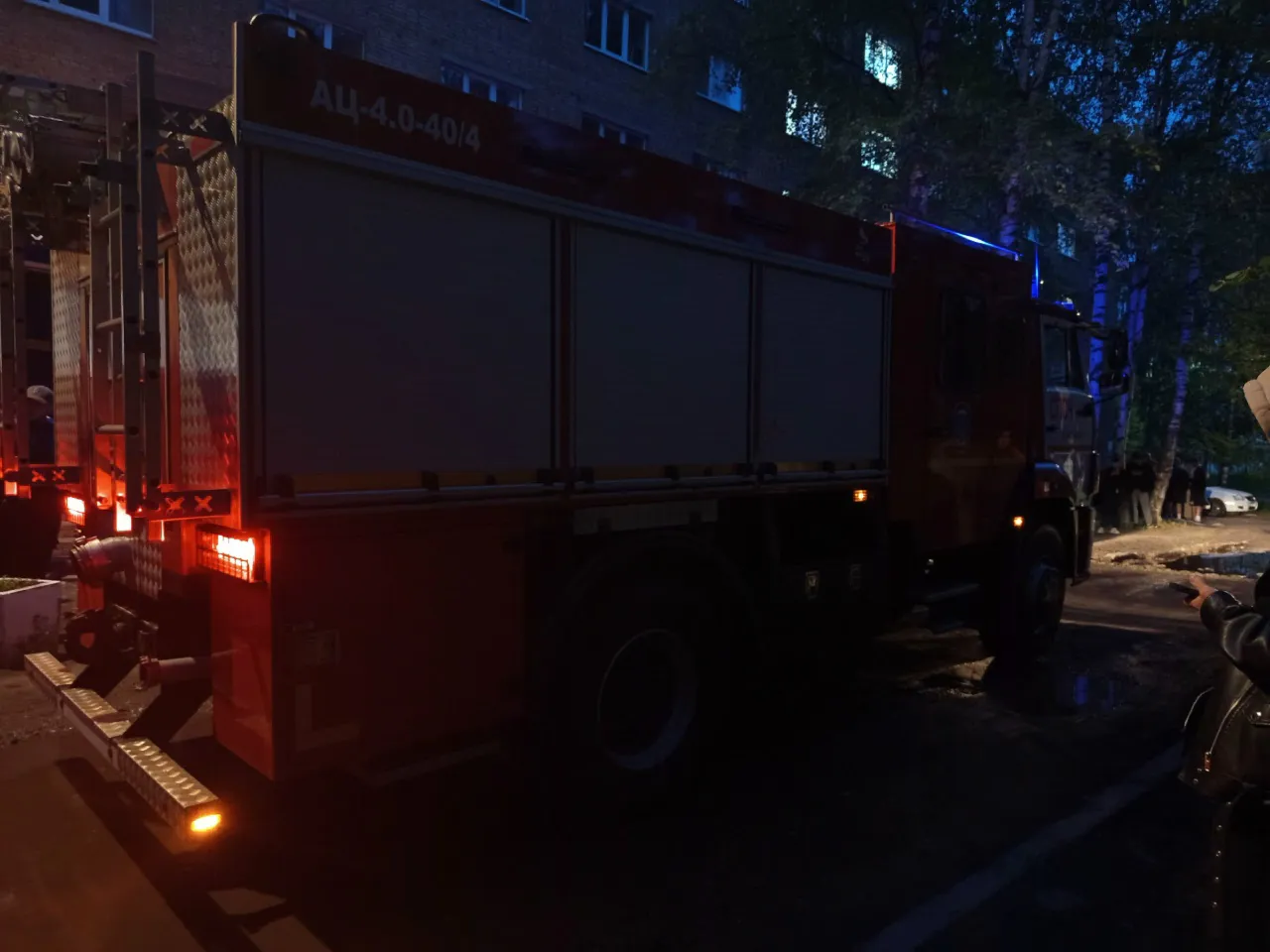 В Лискинском районе пожар уничтожил заказы в пункте выдачи Озон