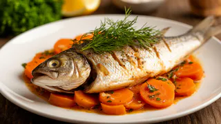 С виду скумбрия, а на вкус вкуснее семги. Простой трюк с горчицей превращает недорогую рыбку в деликатес из ресторана