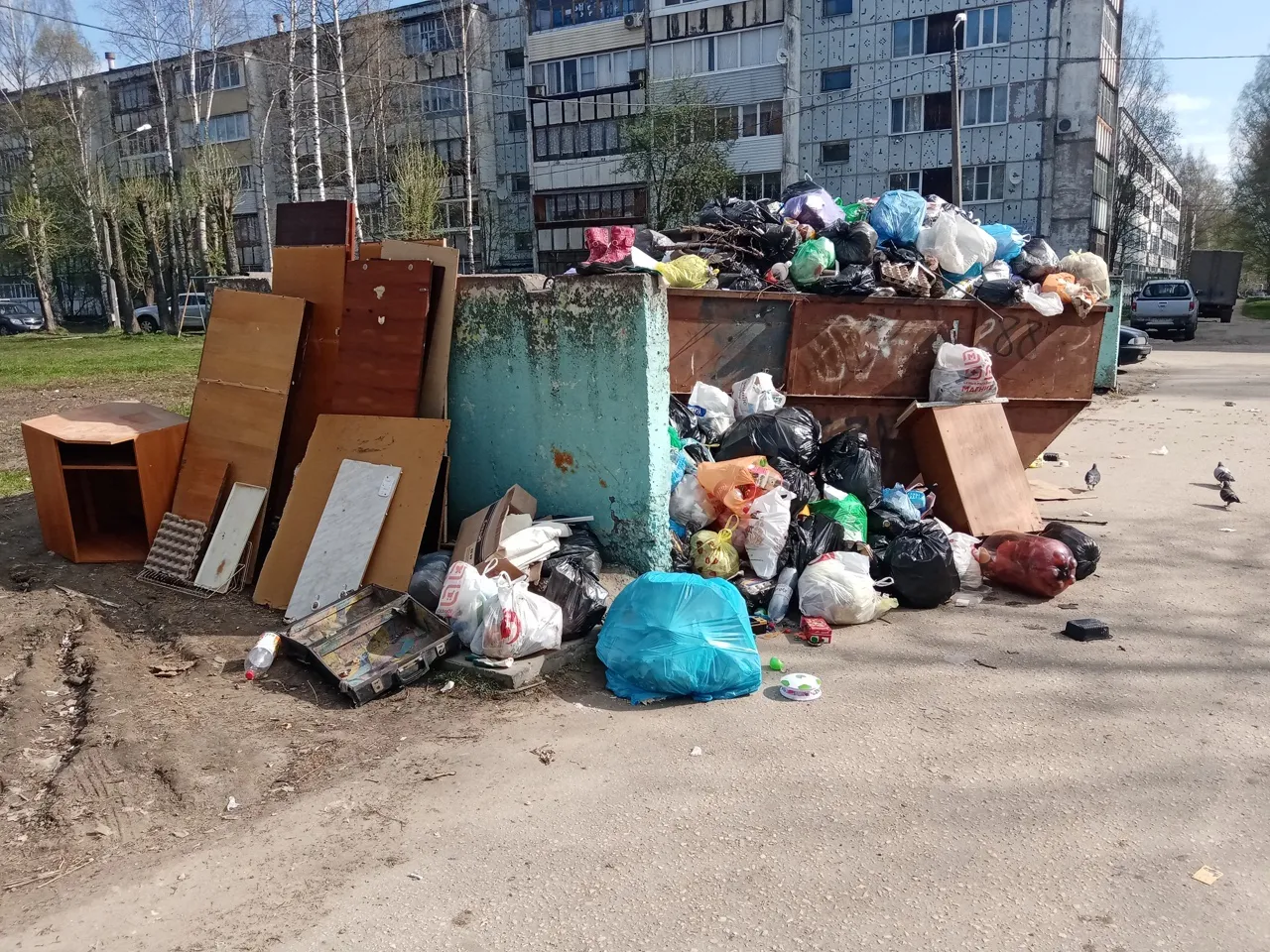 Воронежский застройщик заплатил большой штраф за создание свалки из строительного мусора