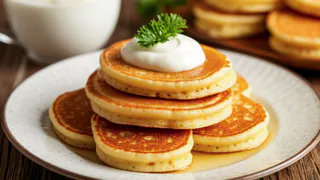 Взбиваю кефир с майонезом и через 15 минут гора вкуснятины к чаю уже на столе: у домашних только за ушками трещит