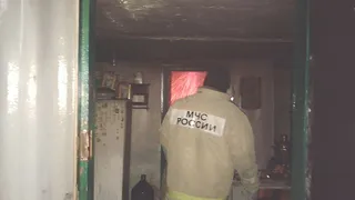 В Воронежской области при пожаре погиб пожилой мужчина