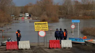 В Воронежской области из-за паводка затопило два низководных моста