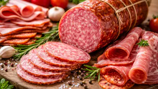 Заворачиваем в фольгу как конфету — и в духовку: куриная колбаса — готовлю из грудки, получается сочная и без лишней химии