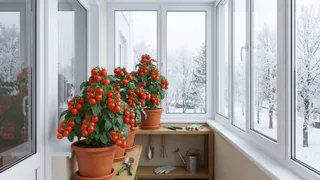 Карлик-куст, а урожая, как с трех соток: сорт, который превращает балкон в томатную фабрику