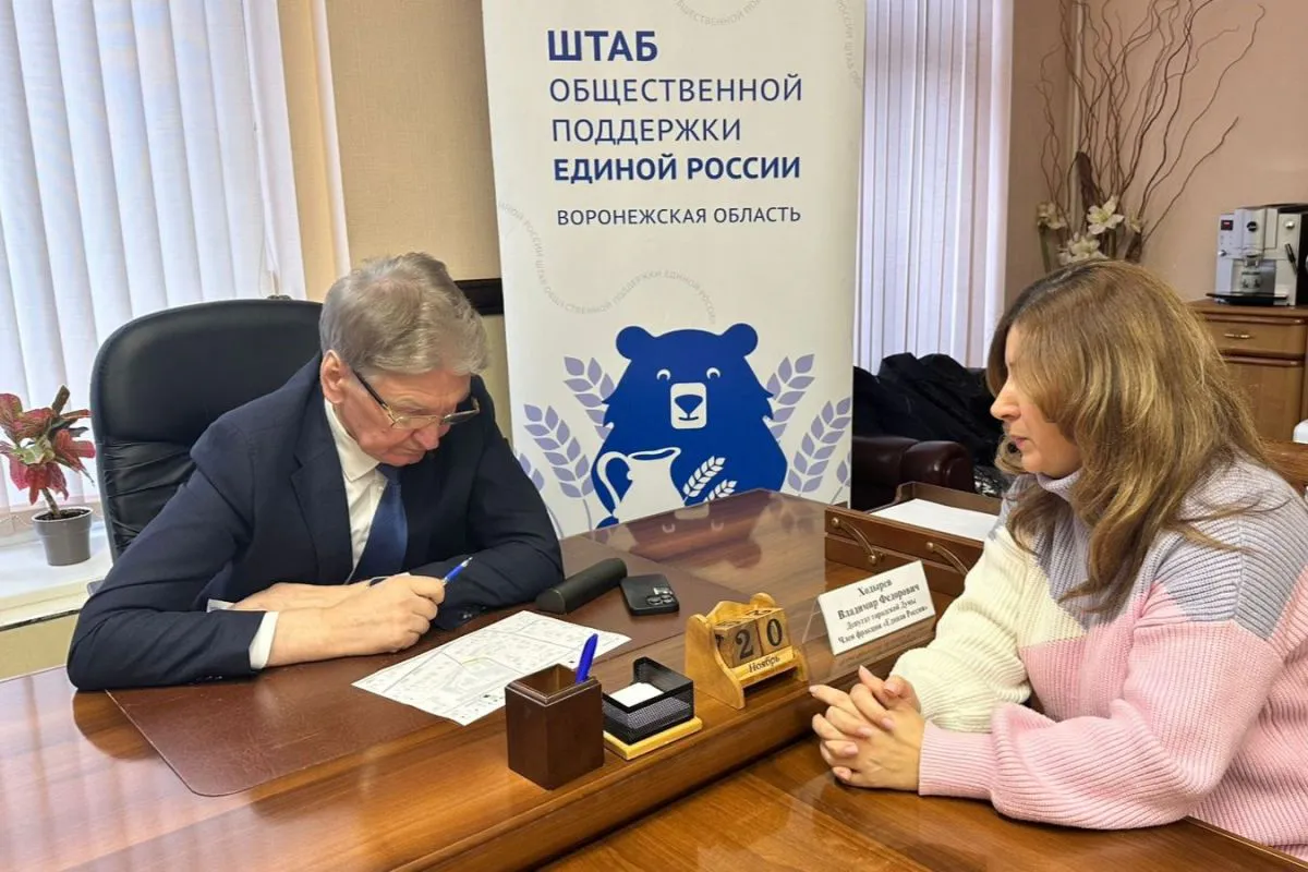 Депутат Воронежской гордумы рассмотрел обращения представителей социальных учреждений