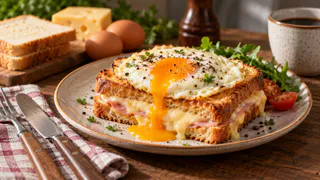 «Крок-мадам» знают единицы, а это хит: бутерброд-яичница — вкуснота, легко и просто