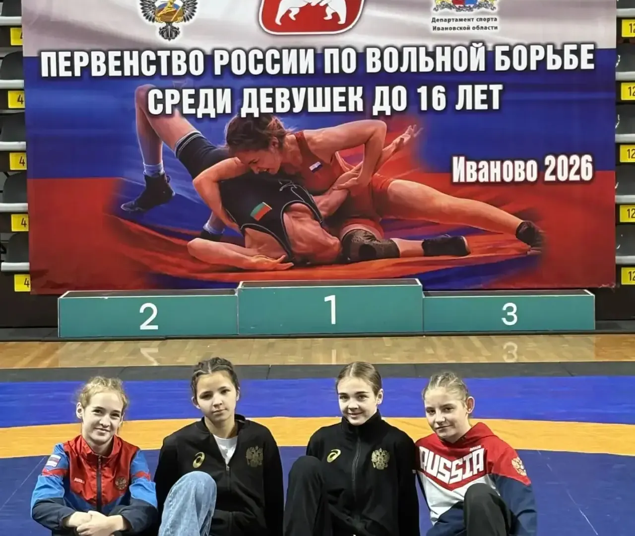 Лискинская школьница вошла в сборную России по вольной борьбе после успеха на Первенстве страны