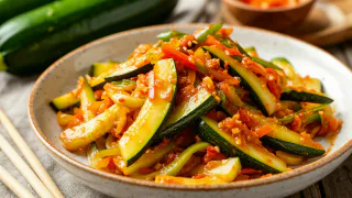 Перестаньте жарить кабачки: вот какую вкуснятину из них готовят корейцы