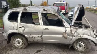 В Воронеже водитель погиб после переворота автомобиля