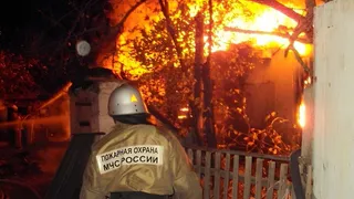 В Лискинском районе вечером 5 декабря произошёл пожар