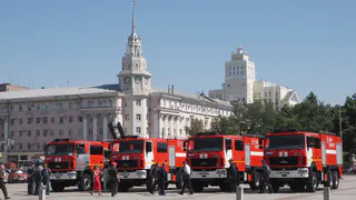 Воронежская область получила современные белорусские пожарные машины