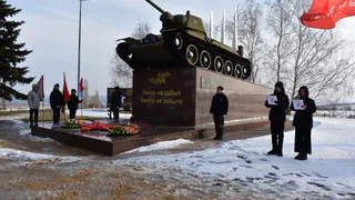 Под Лисками прошел памятный митинг в честь годовщины Острогожско-Россошанского наступления