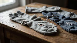 Носки с дырами больше не выбрасываю: 6 оригинальных идей, как подарить им вторую жизнь — и для уюта, и для экономии