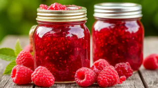 Ароматное малиновое варенье за 5 минут без кипячения: вкусное, полезное и сохраняется при комнатной температуре круглый год