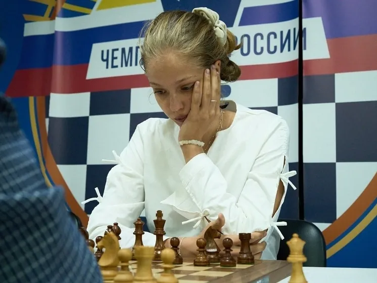 Воронежская шахматистка Анна Журова вошла в тройку сильнейших на чемпионате России по быстрым шахматам