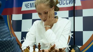 Воронежская шахматистка Анна Журова вошла в тройку сильнейших на чемпионате России по быстрым шахматам