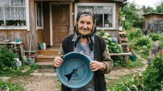 Старый треснувший таз на даче обматываю верёвкой: выходит полезная вещь, за которой садоводы в очереди стоят в магазинах