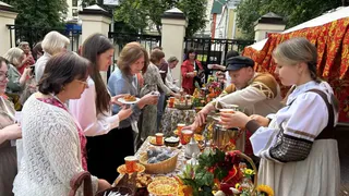 Лискинский район представил традиционную кухню и театрализованное чаепитие на международной конференции о славянской культуре