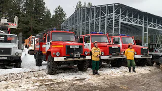 Среднеикорецкая ПСЧ-70, работающая на лискинской территории, получила новую пожарную машину