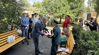 В Лисках столетний юбилей встретил ветеран, освобождавший Харбин и участвовавший в Параде Победы 1945 года