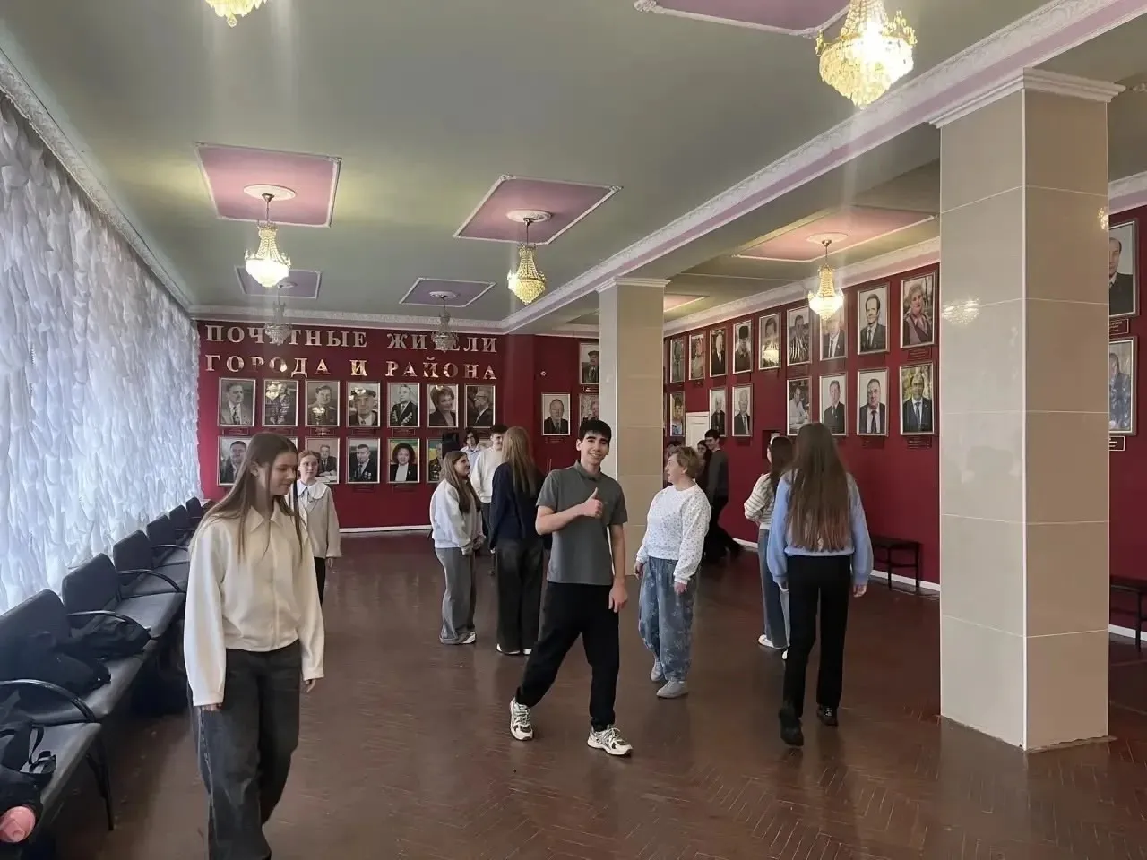 Режиссер Лискинского театра провела для школьников мастер-класс по системе Станиславского
