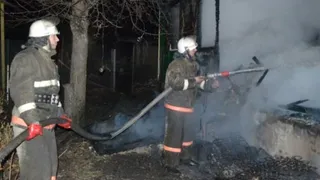 При пожаре под Воронежем погиб мужчина