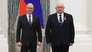 Заместитель главы администрации Лискинского района получил высокую государственную награду