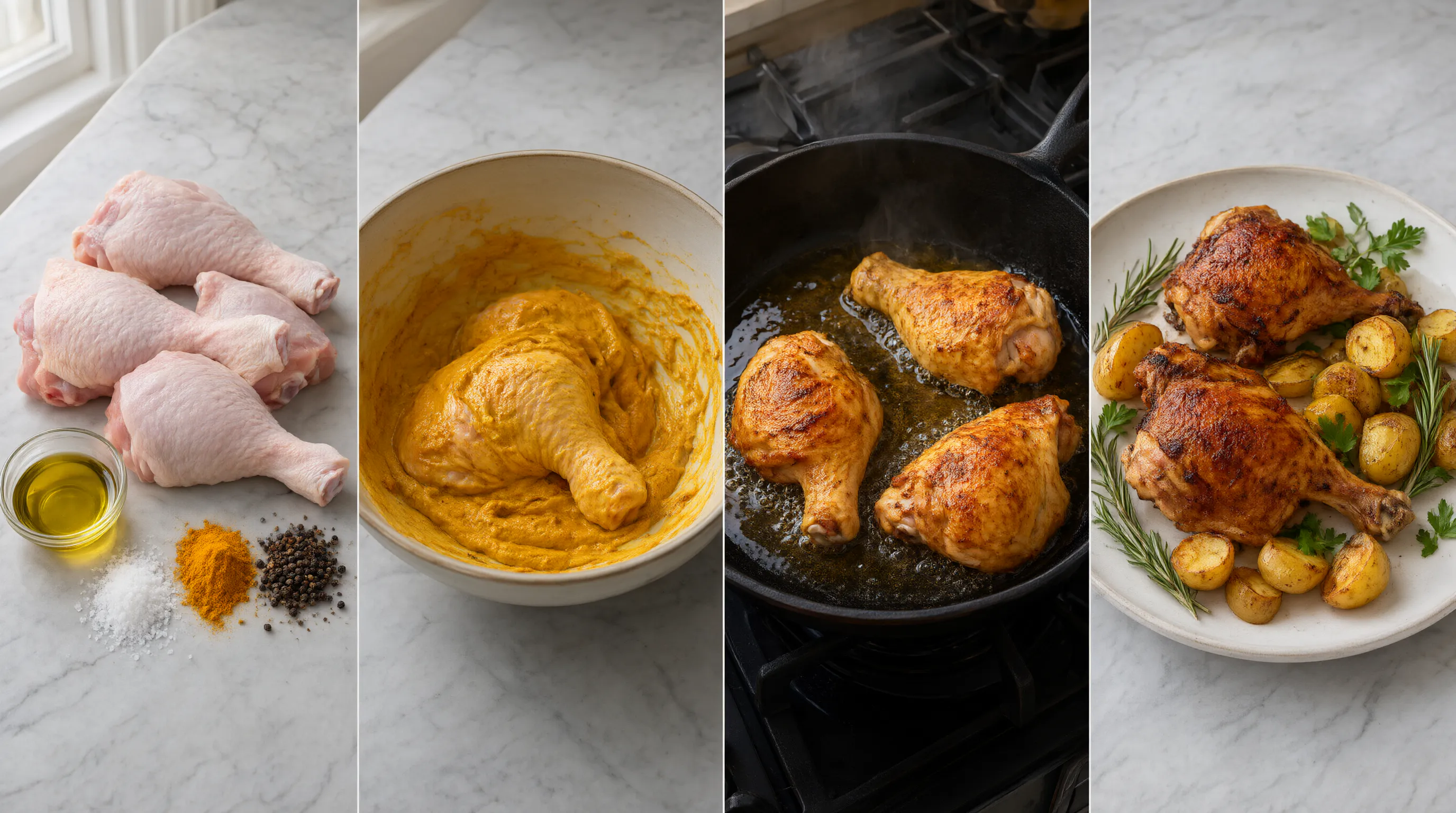 Курица любит не чеснок и не майонез, а простую копеечную специю: вкус богатый, корочка золотистая